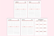 2024-25 Event & Party Planner, a Stationery Template by Shumaya (Thumbnail 5 of 9)