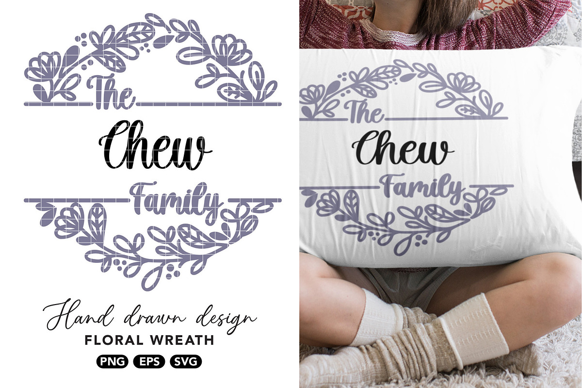 laurel wreath SVG, flower border, a Graphic by hanacrochetdesign (Photo 10 of 11)