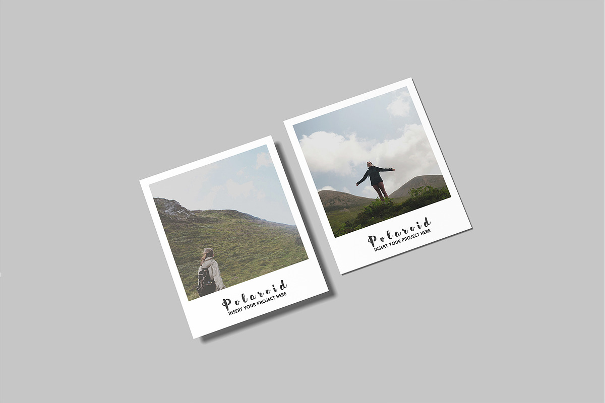 Realistic Polaroid Photos Mockup, a Product Mockup by lamorastudio (Photo 7 of 11)