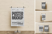 Poster Mockup, an Advertising Mockup by xavier_studio (Thumbnail 1 of 5)