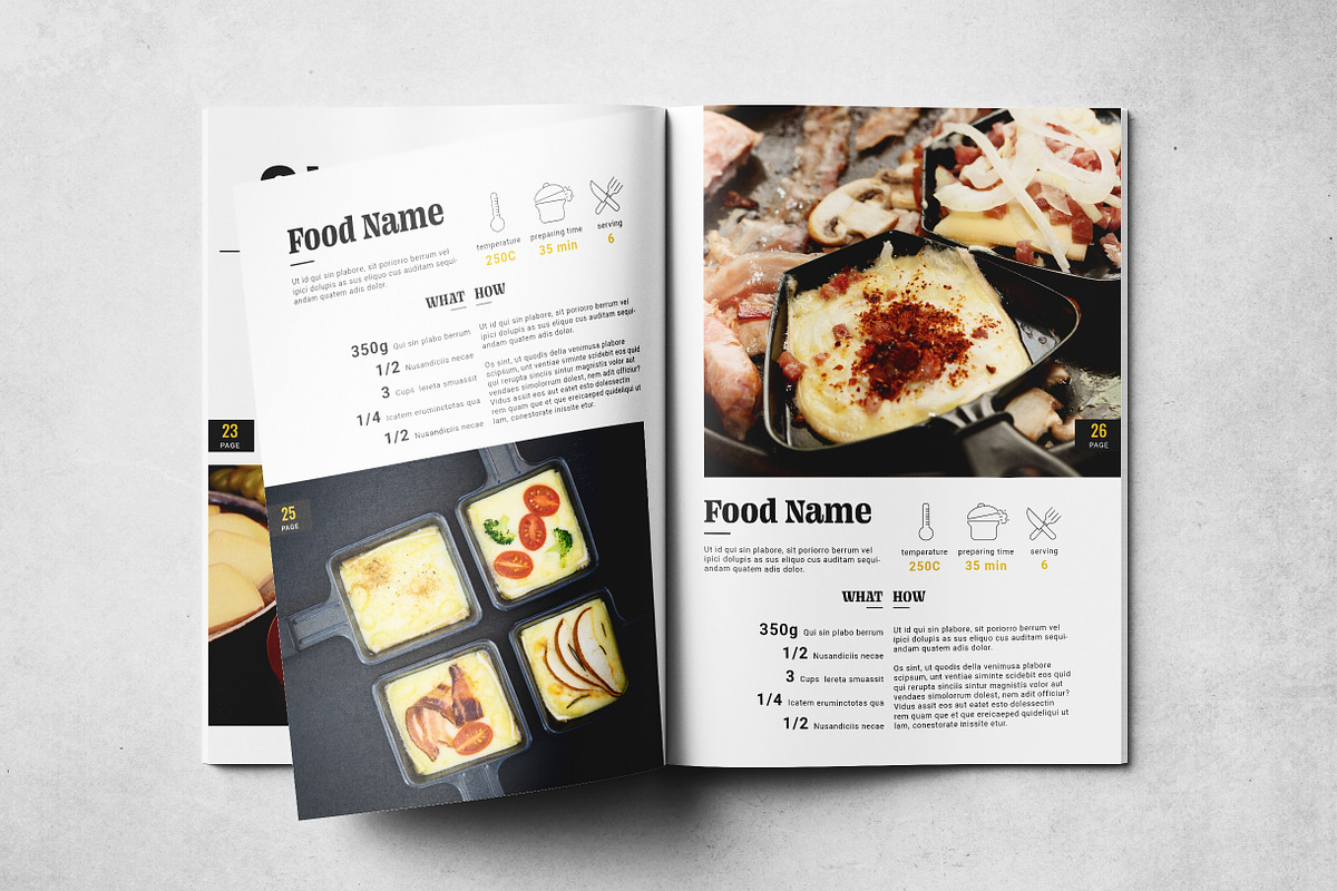 Cookbook Layout, a Print Template by Grkic Creative (Photo 14 of 15)