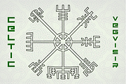 Vegvisir Viking Compass Nordic Runic, an Object Graphic by GraphicRedStudio (Thumbnail 5 of 7)