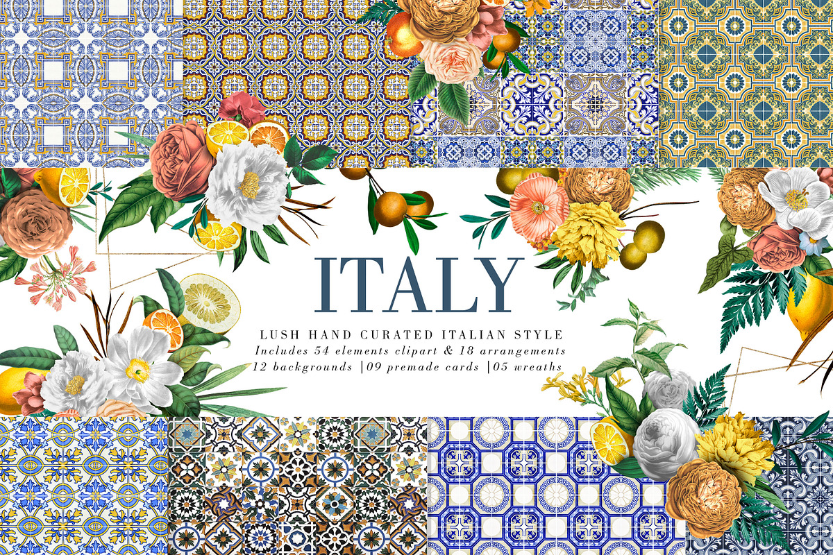 Italy, a Decorative Illustration by Luiz da Rolt Grathwohl (Photo 1 of 10)