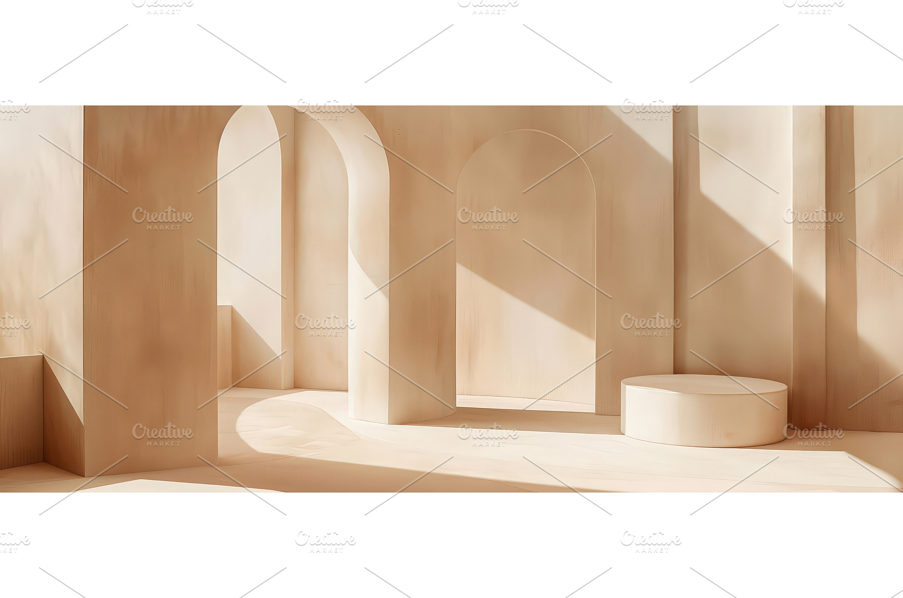 Minimalist Beige Interior with, an Architecture Photo by piter.goskov