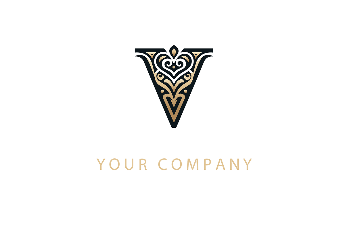 3 Classic Letter V Logo, a Branding & Logo Template by HE Studio (Photo 4 of 4)