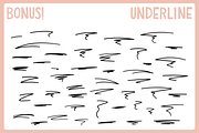Hand Drawn Arrows Vector Pack, an Outline Icon by Design by Barton (Thumbnail 5 of 6)
