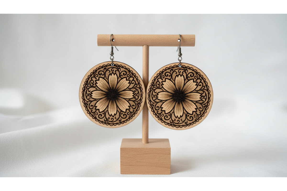 Laser Floral Jewelry Files, a Graphic by musafir_fashion (Photo 11 of 11)