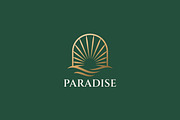 Abstract Sun Light Ocean Wave Logo, a Branding & Logo Template by Signatoro (Thumbnail 1 of 3)