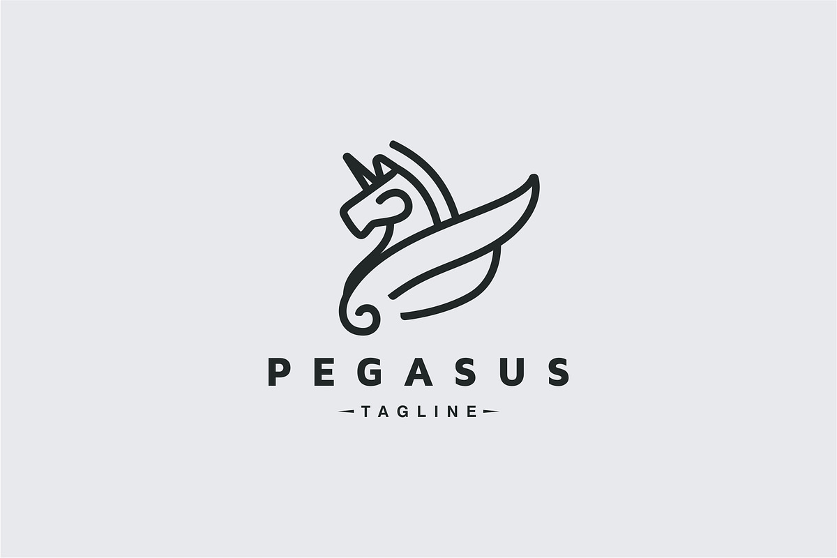 Pegasus Logo, a Branding & Logo Template by Logosava (Photo 1 of 2)