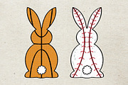 Cute Bunny Peeps Collections set, an Animal Illustration by Simply Factory (Thumbnail 2 of 2)