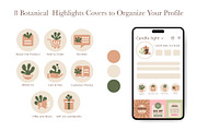 Matisse Botanical Social Media Kit, a Social Media Template by Lettering_Logo (Thumbnail 4 of 7)