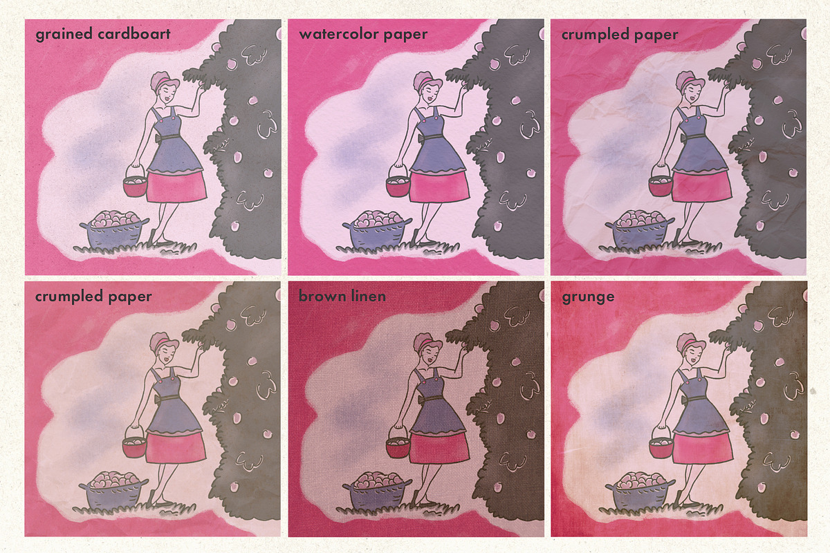 Vintage Paper texture PSD mockup, a Texture Graphic by Lisa Mill (Photo 5 of 8)