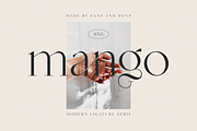 Mango - Modern Serif, a Serif Font by Sans & Sons (Thumbnail 1 of 10)