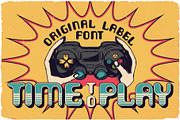 Time To Play, a Symbol Font by VozzyStock (Thumbnail 1 of 9)