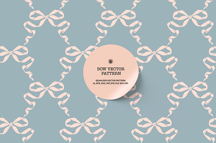 Bow Coquette Wallpaper, a Wallpaper Graphic by Bloomart Studio