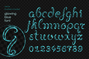 8 NEON BRUSHES / ELEGANT FONT, a Brush Add-On by Nadin_Lebedeva (Thumbnail 3 of 8)