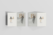 A4 Size Bi-Fold Brochure Mockup, a Print Template by pmvch (Thumbnail 6 of 20)