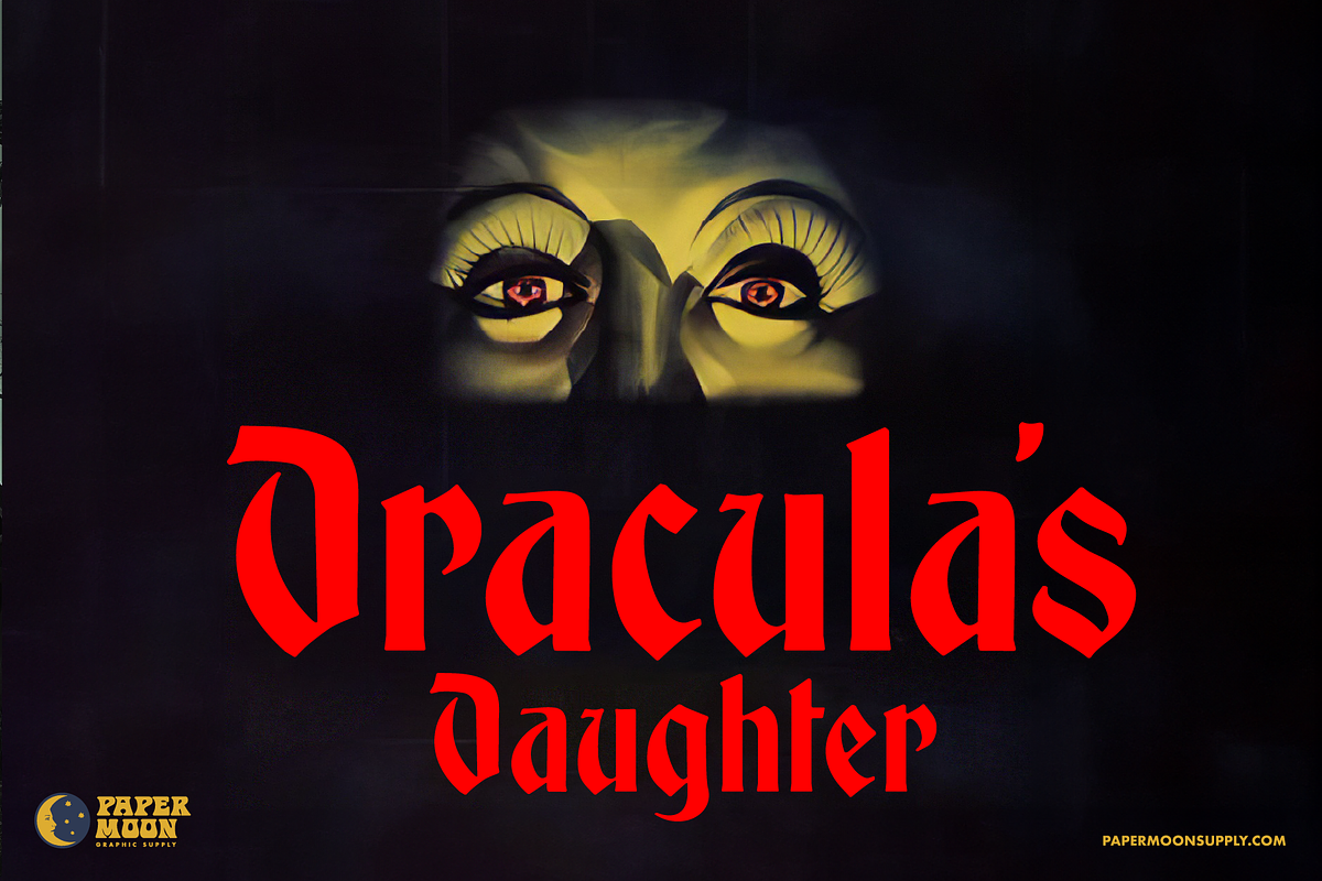 PM Monster Gothic, a Blackletter Font by Paper Moon Graphic Supply (Photo 5 of 13)