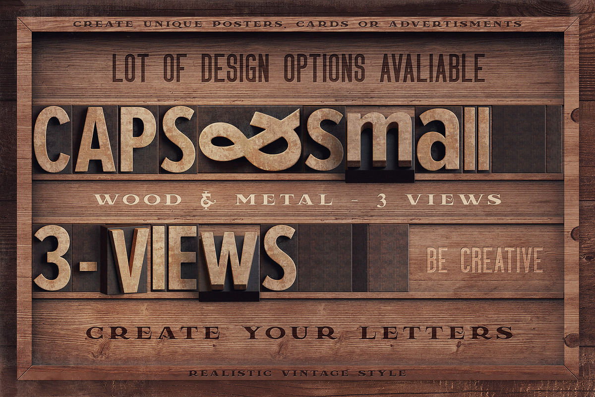 SALE Vintage Letterpress Toolkit, a Graphic by Cruzine (Photo 2 of 22)