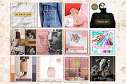 50 Voguish Instagram Pack, a Templates & Theme by IsikChic (Thumbnail 3 of 6)