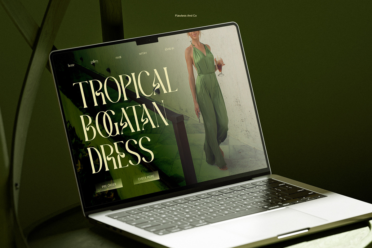 Zentura - Luxury Serif Font, a Serif Font by Flawless And Co (Photo 4 of 10)