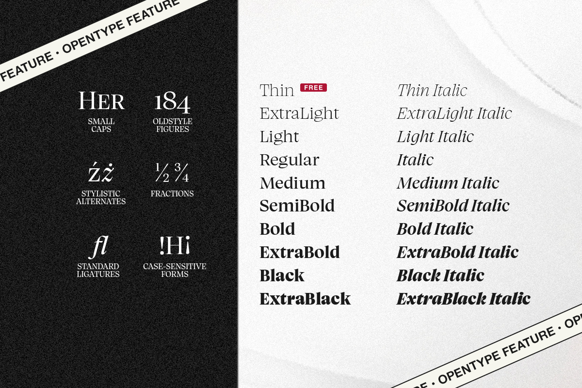 Charlea Serif Family (20 Fonts), a Serif Font by Kereatype (Photo 19 of 22)