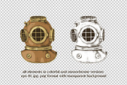 Nostalgia - vintage objects set, an Object Graphic by handsketched (Thumbnail 9 of 10)