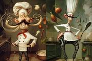 428 Prompts for Caricatures Vol 2, an Illustration by Sevenstyles (Thumbnail 4 of 13)