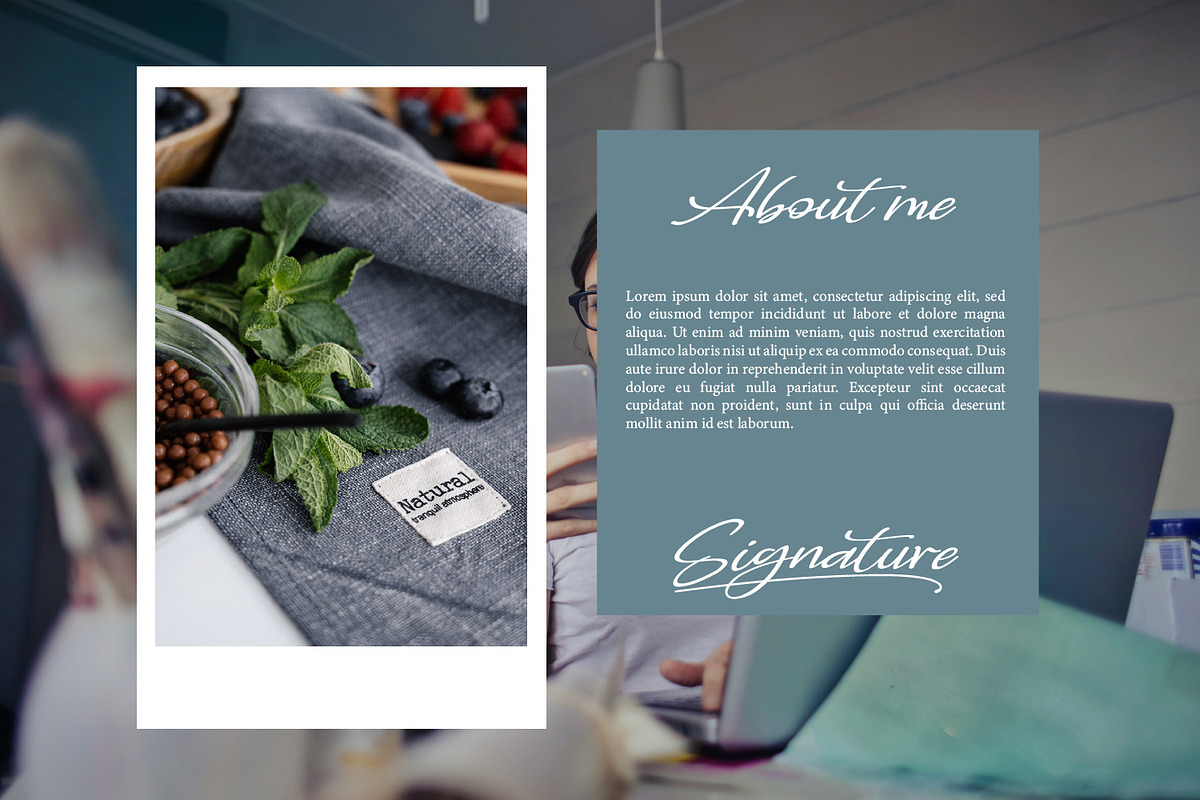 Chorasign | Handwritten Script, a Script Font by Qaratype (Photo 6 of 15)