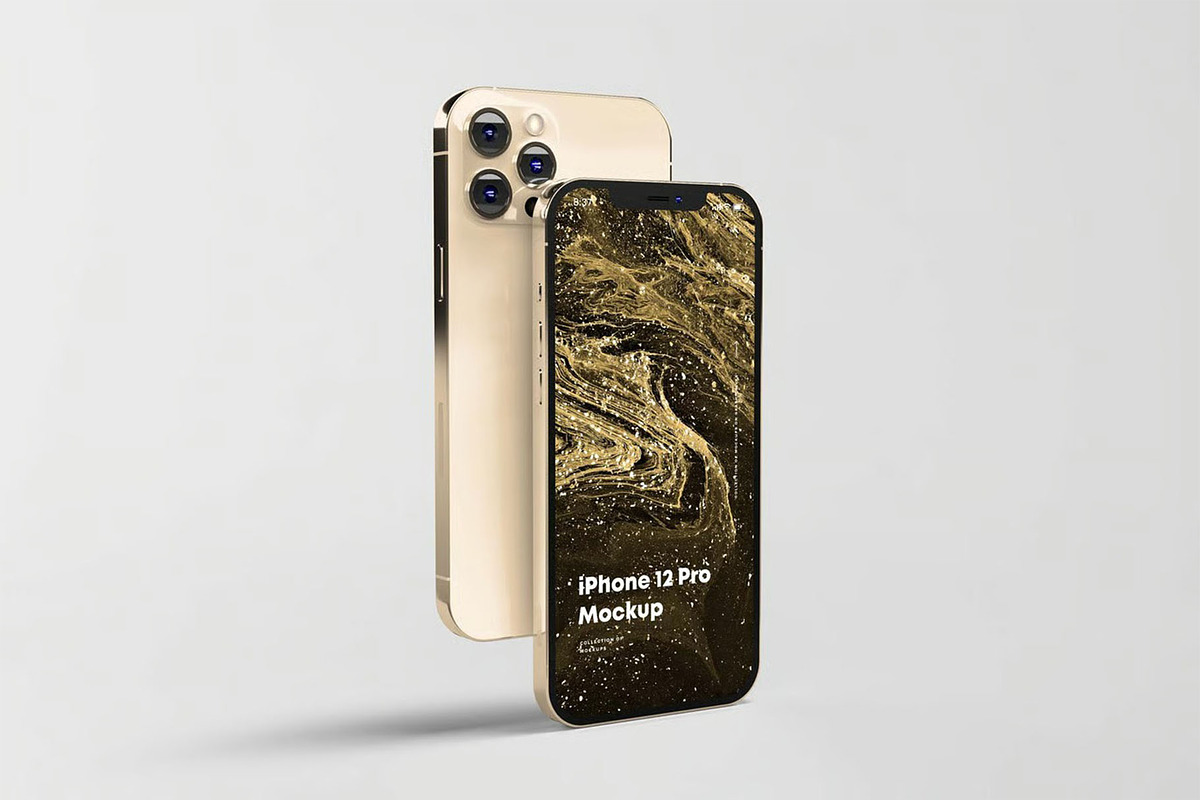 iPhone 12 Pro Mock-up, an iPhone Mockup by zippypixelstudio (Photo 10 of 14)