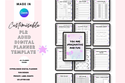 Canva ADHD Digital Planner, a Stationery Template by DigitalbossCreations (Thumbnail 1 of 7)