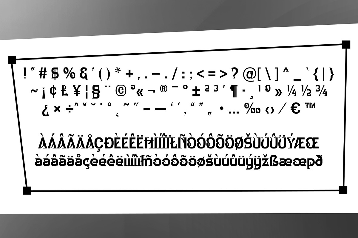Cyberal - Modern Futuristic Unique, a Sans Serif Font by Attractype (Photo 7 of 7)