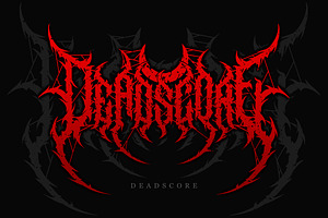 Sabersong Black Metal Font Vol.3