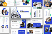 Gescaft  Business Plan Google Slides, a Presentation Template by Fit-tee (Thumbnail 1 of 6)