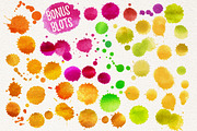 watercolor birds, an Illustration by Graphobia (Thumbnail 5 of 5)