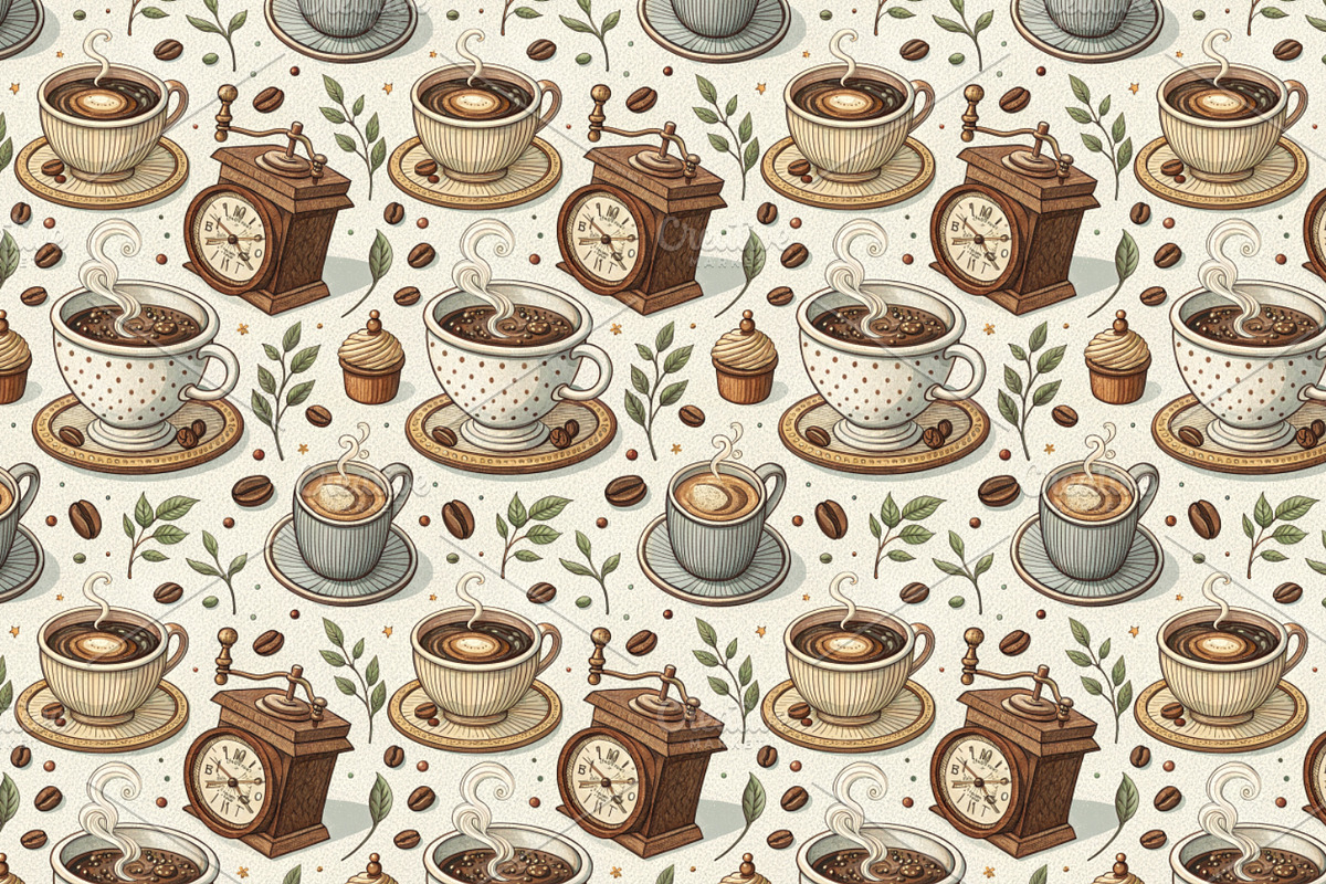 Morning Ritual, a Pattern Graphic by Designs by Helen Trupak (Photo 10 of 11)