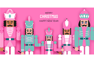 Pink Sugar Christmas Nutcracker