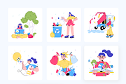 Animated Ecology Mini Illustrations, a Person Illustration by Prosymbols (Thumbnail 7 of 11)