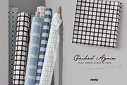 Checked Again: 100 patterns, a Pattern Graphic by Purple (Thumbnail 8 of 12)