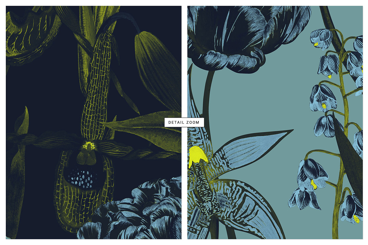 Nocturne luxury Prints & Motifs, a Pattern Graphic by TSTUDIO (Photo 5 of 10)
