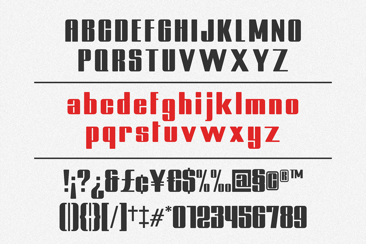 Grandos - Logo Font, a Sans Serif Font by Almeera Std (Photo 4 of 7)