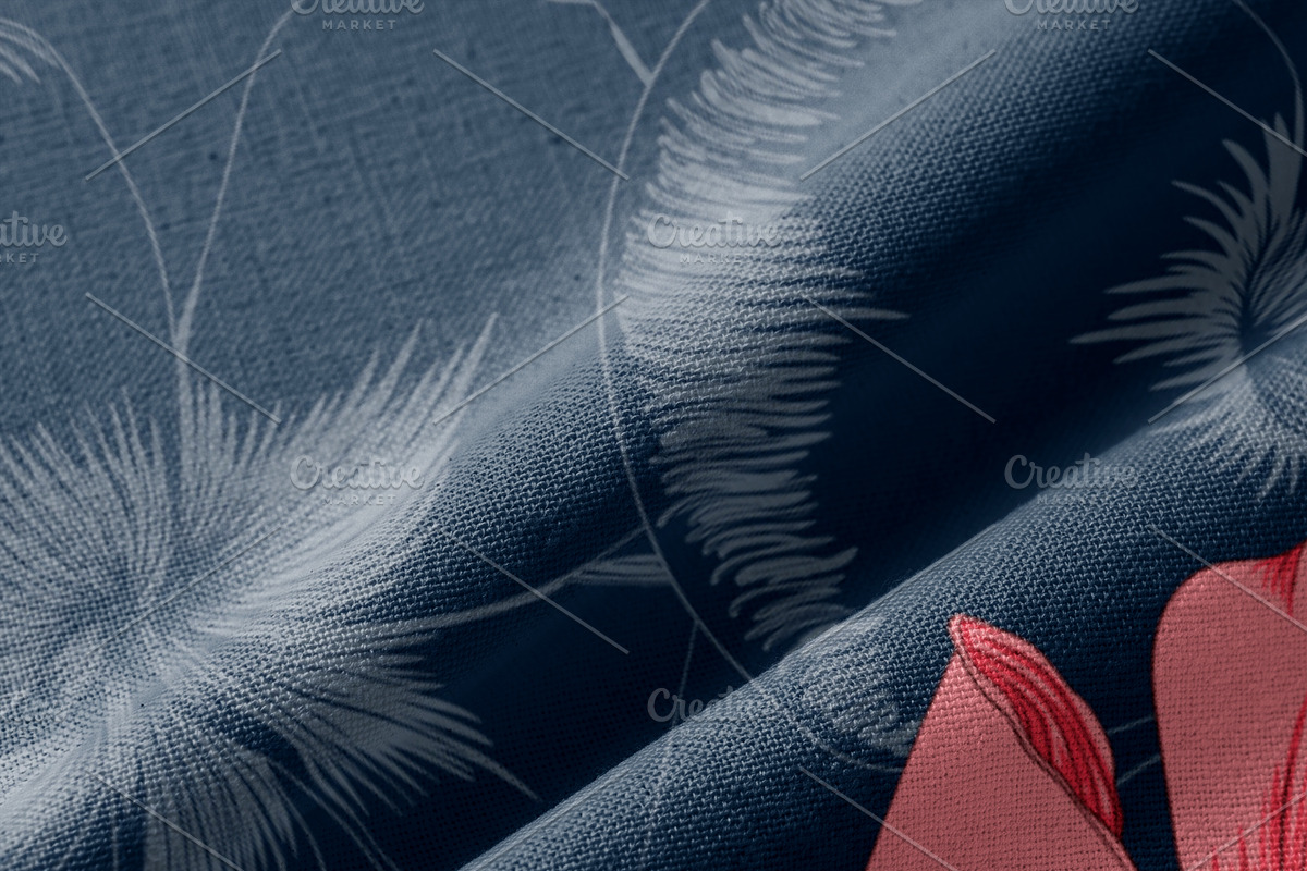 Fabric Pattern Mockup Set, an Advertising Mockup by Pixel Foundry (Photo 3 of 6)