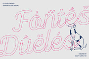 CS Casey Dashed, a Script Font by Craft Supply Co. (Thumbnail 7 of 8)
