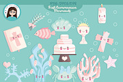First Communion Mermaids, an Illustration by Cute Little Workshop (Thumbnail 2 of 4)
