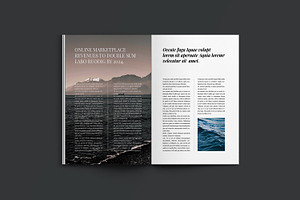 Canva Magazine Template