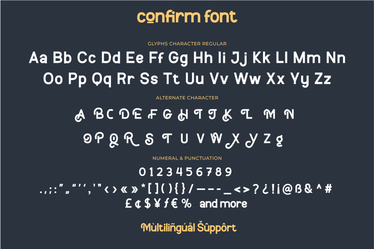 Confirm, a Sans Serif Font by twinstd (Photo 5 of 11)