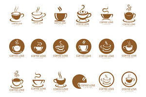 Coffee Cup Logo Vector