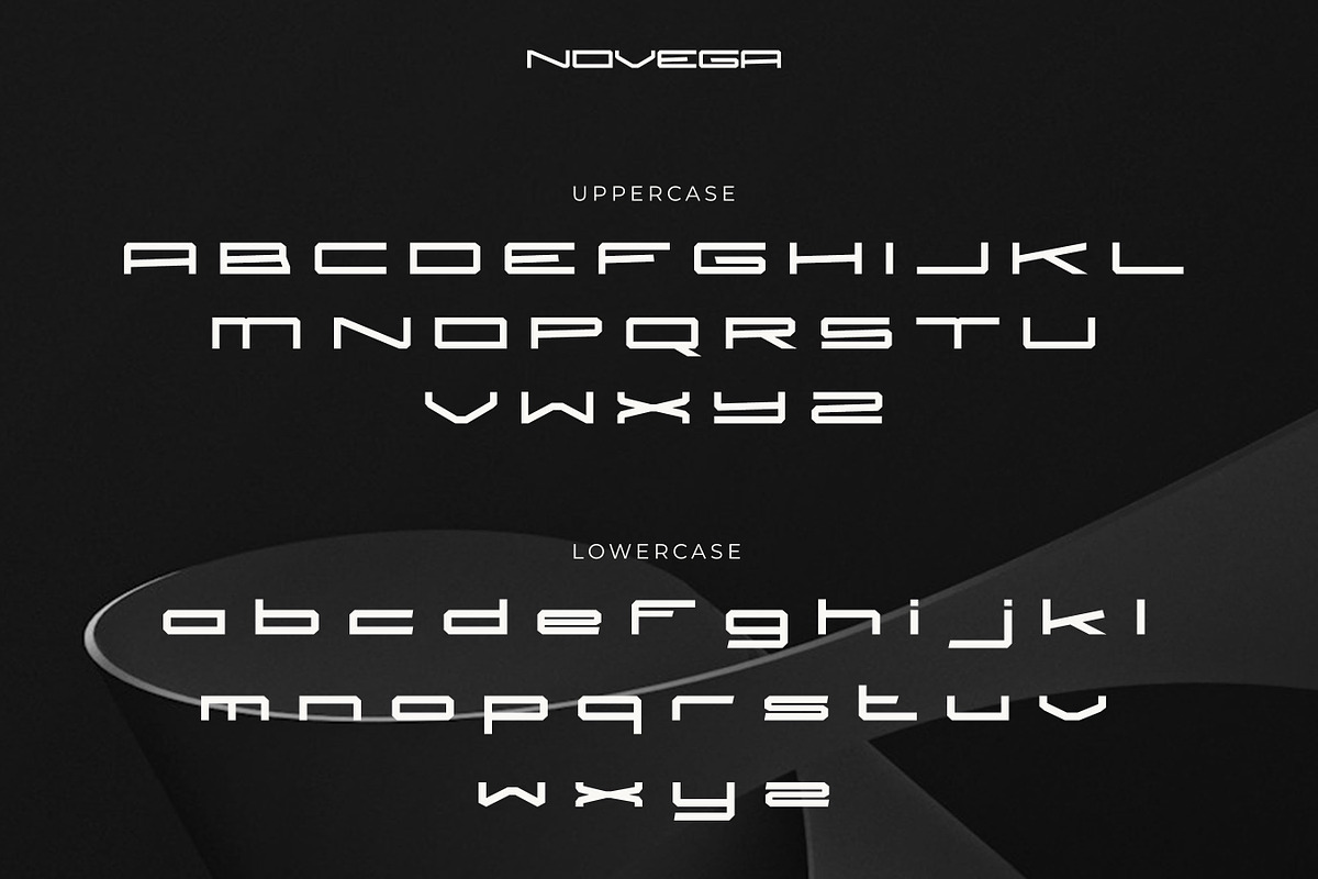 Novega - Sport Game Font, a Sans Serif Font by Flawless And Co (Photo 9 of 11)