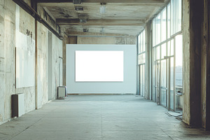 A modern office corridor, a Photo by Pavel_design