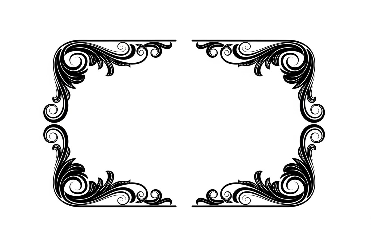 Vintage Decorative Frame Bundle, an Illustration by musafir_fashion (Photo 17 of 31)